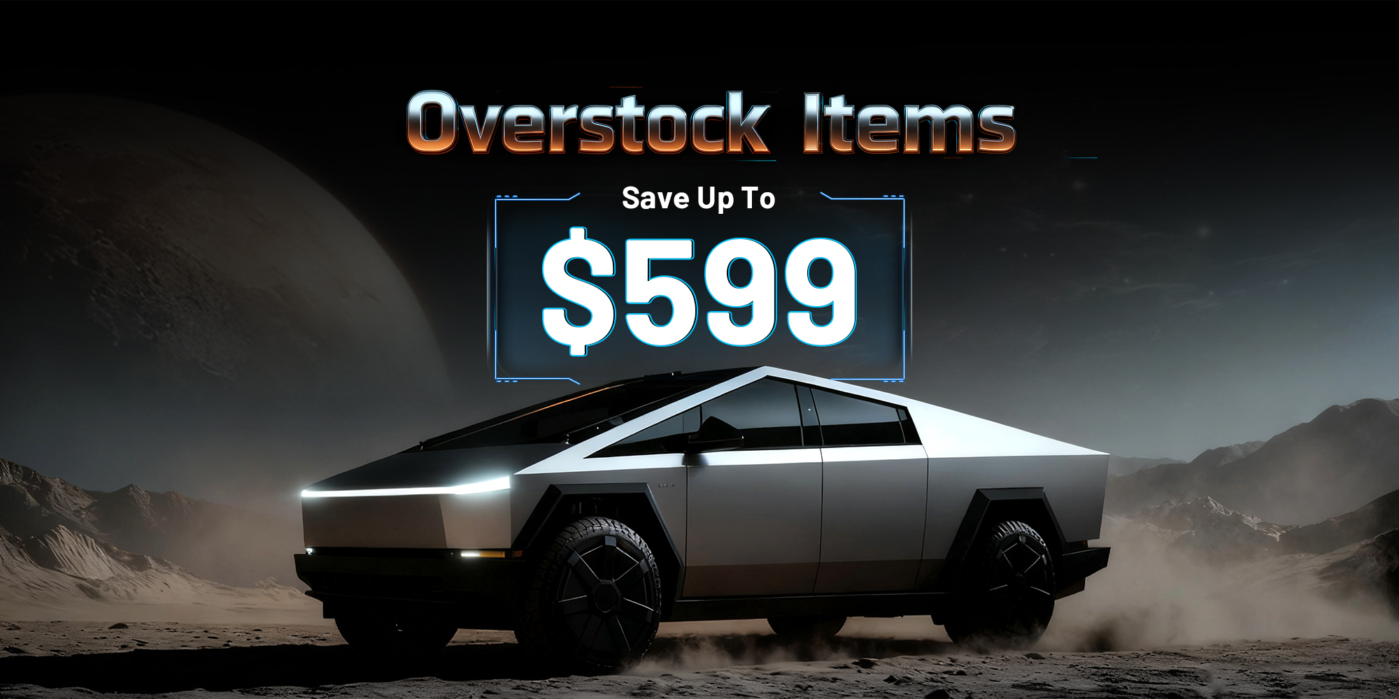 Cybertruck accessories black friday sale
